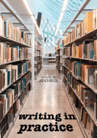 Cover of Writing in Practice volume 9